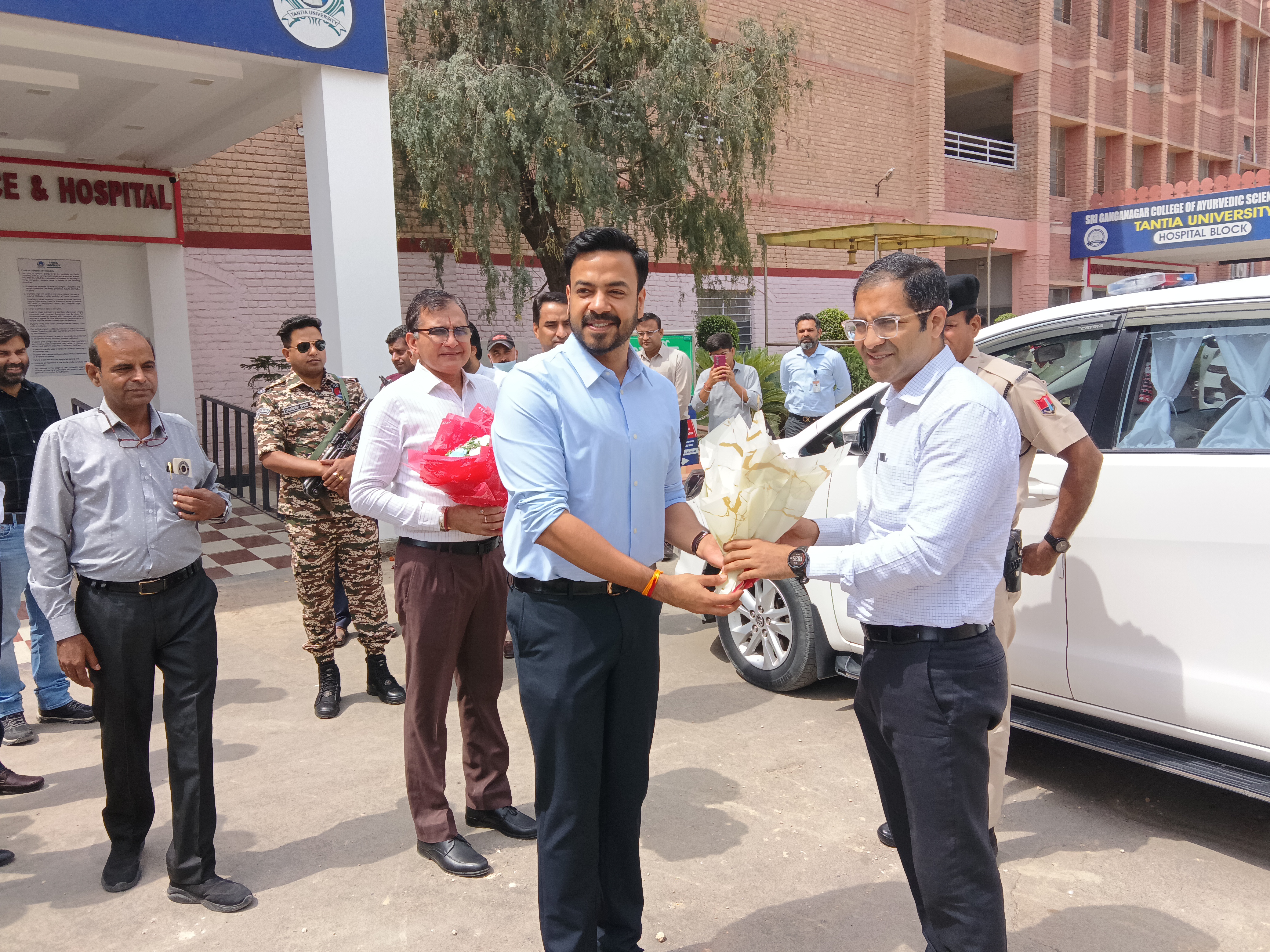 ALIMCO welcome ceremony