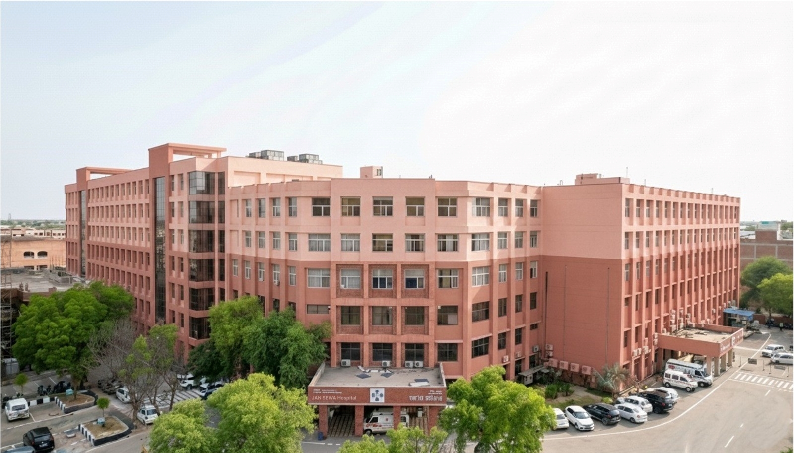 Jan Sewa Hospital Building