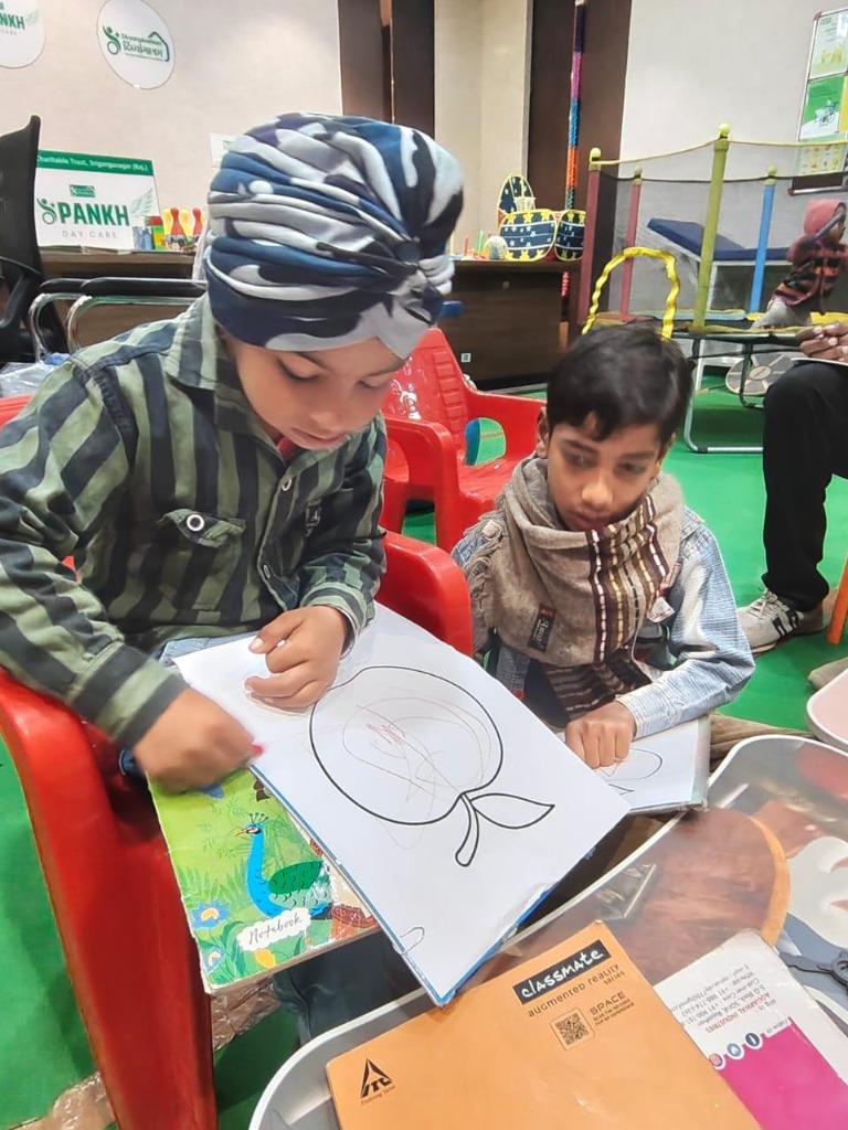 Children learning