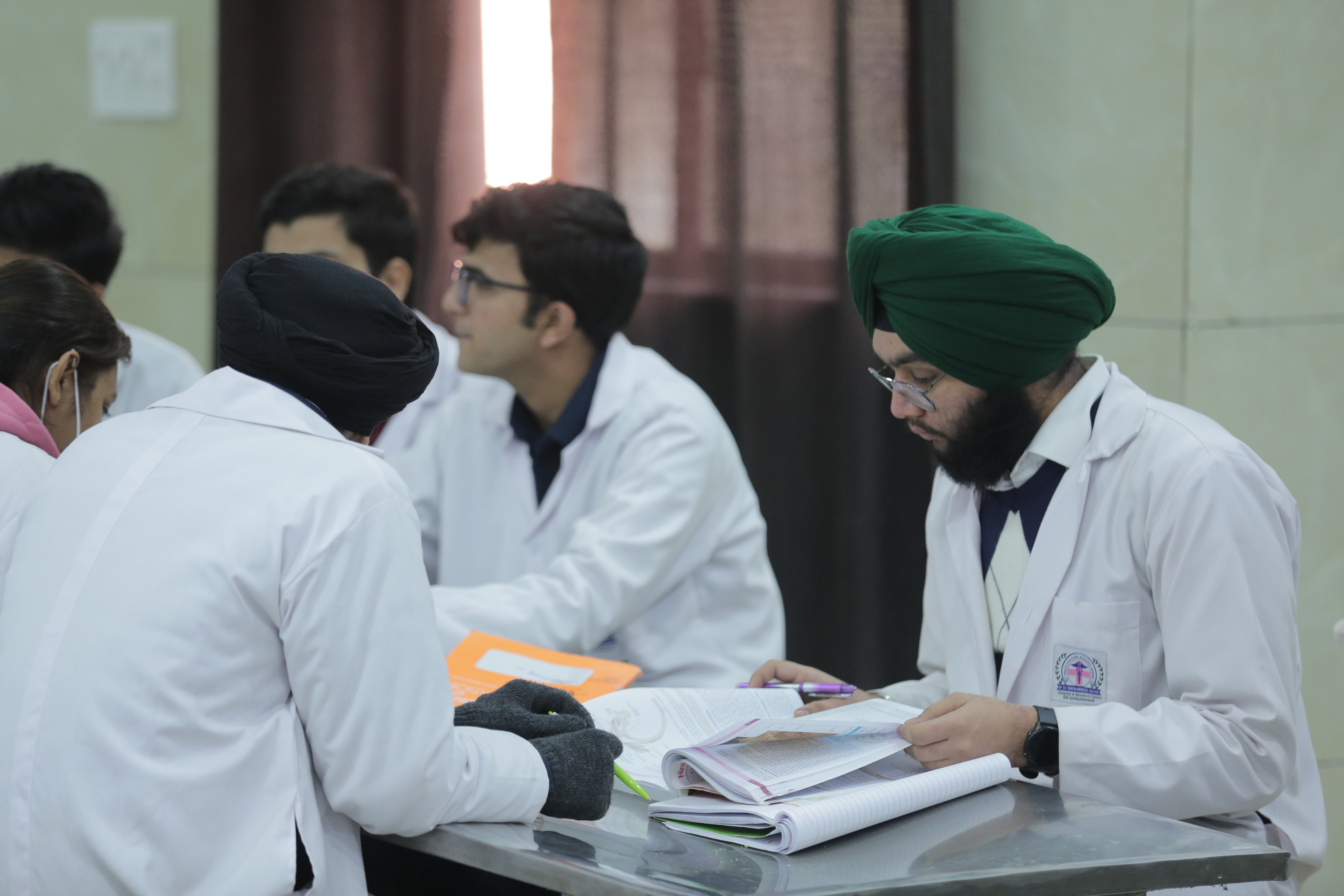 Students studying in classroom — Tantia University